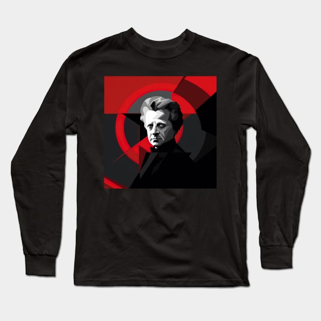 Emmanuel Levinas Long Sleeve T-Shirt by ComicsFactory